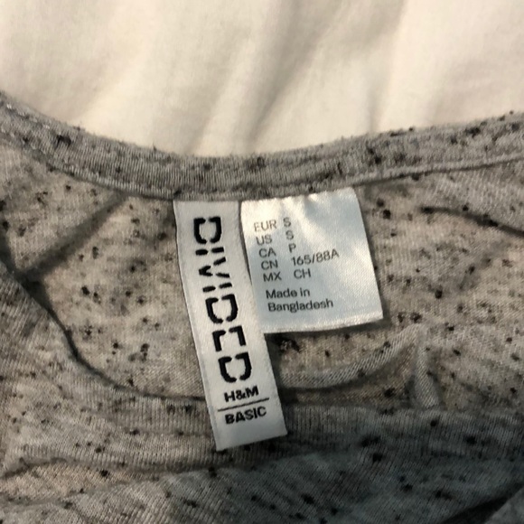 H&M Grey Tank Top - Small - Picture 2 of 2